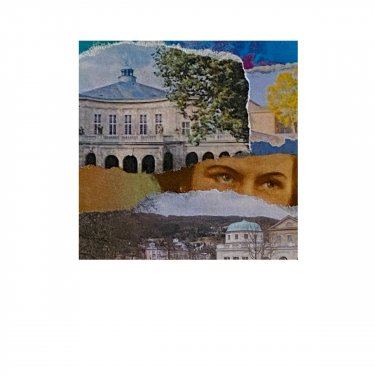 HEIMATSTÜCK 42-2022-mischtechnik-collage-und-blattgold-auf-papier-7x7cm